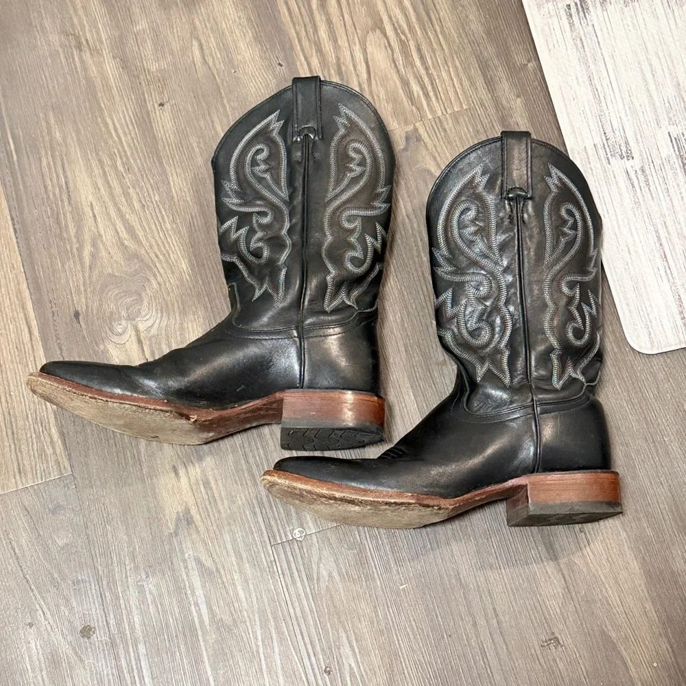 Cody James Men’s Black Stockman Boots - Size 10D - Picture 6 of 7